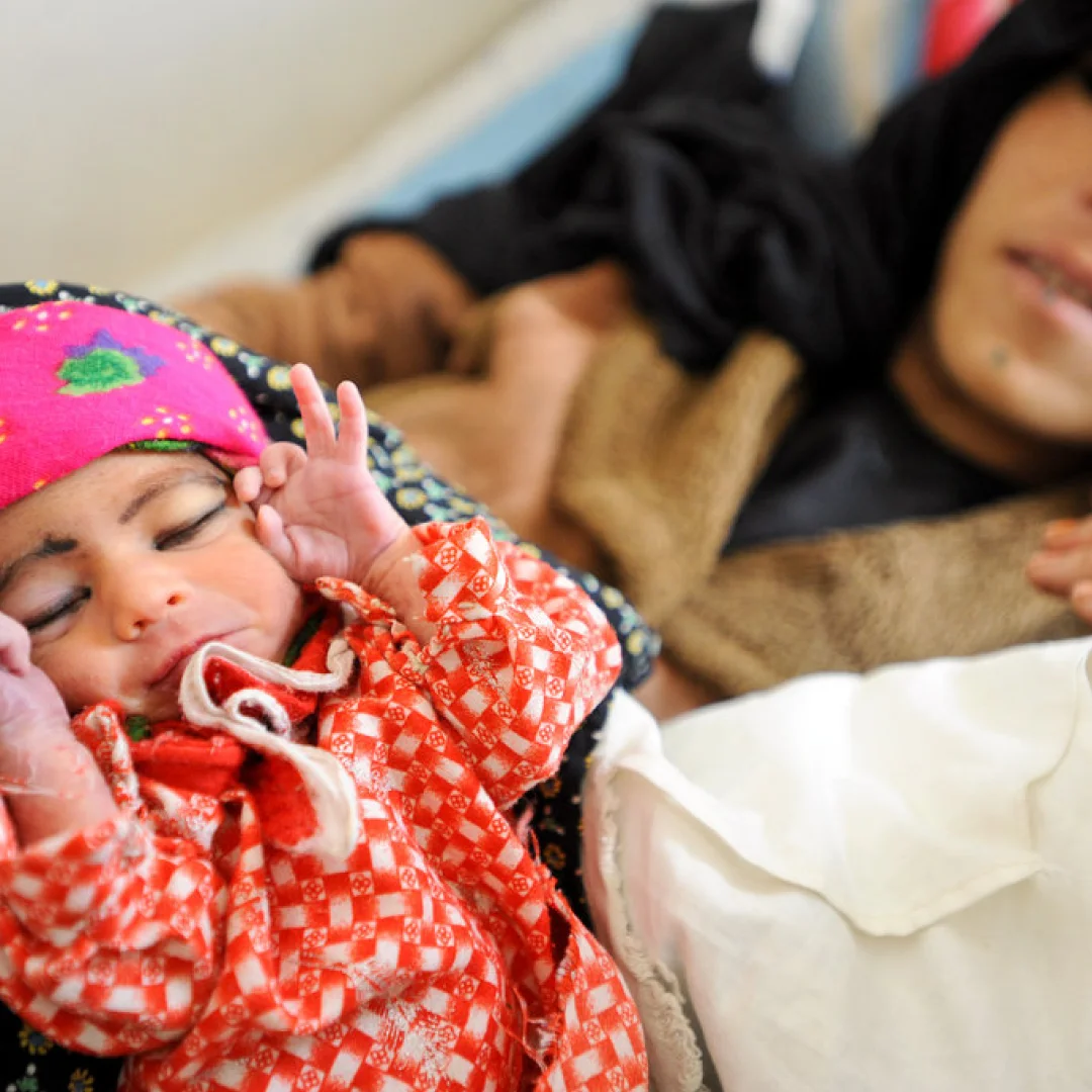 Mother and child in Afghanistan